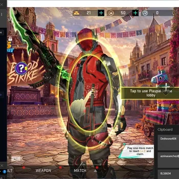 Blood Strike Accounts Mid-Tier Asia|Eternal Galil-Noxdra Level 2|5 Striker (ETHAN,EMT,JET,NOVA,VAL)|Log NetEase|Take