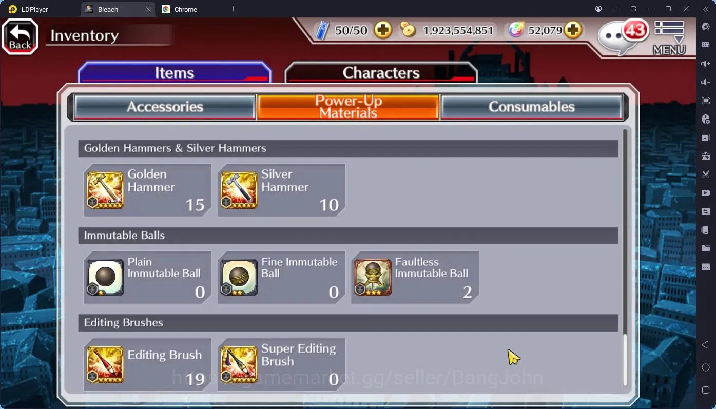 Bleach: Brave Souls Accounts High-End GLOBAL |52K 10