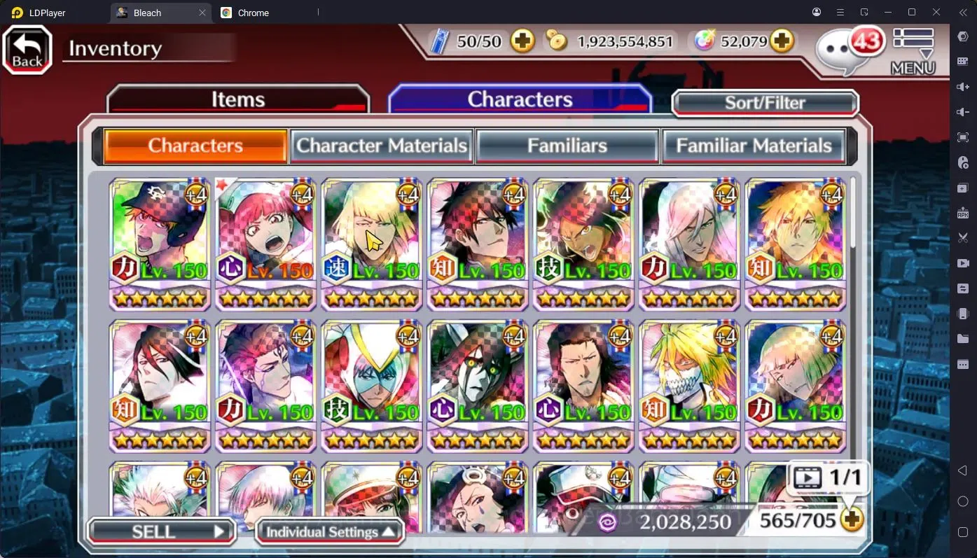 Bleach: Brave Souls Accounts High-End GLOBAL |52K 12
