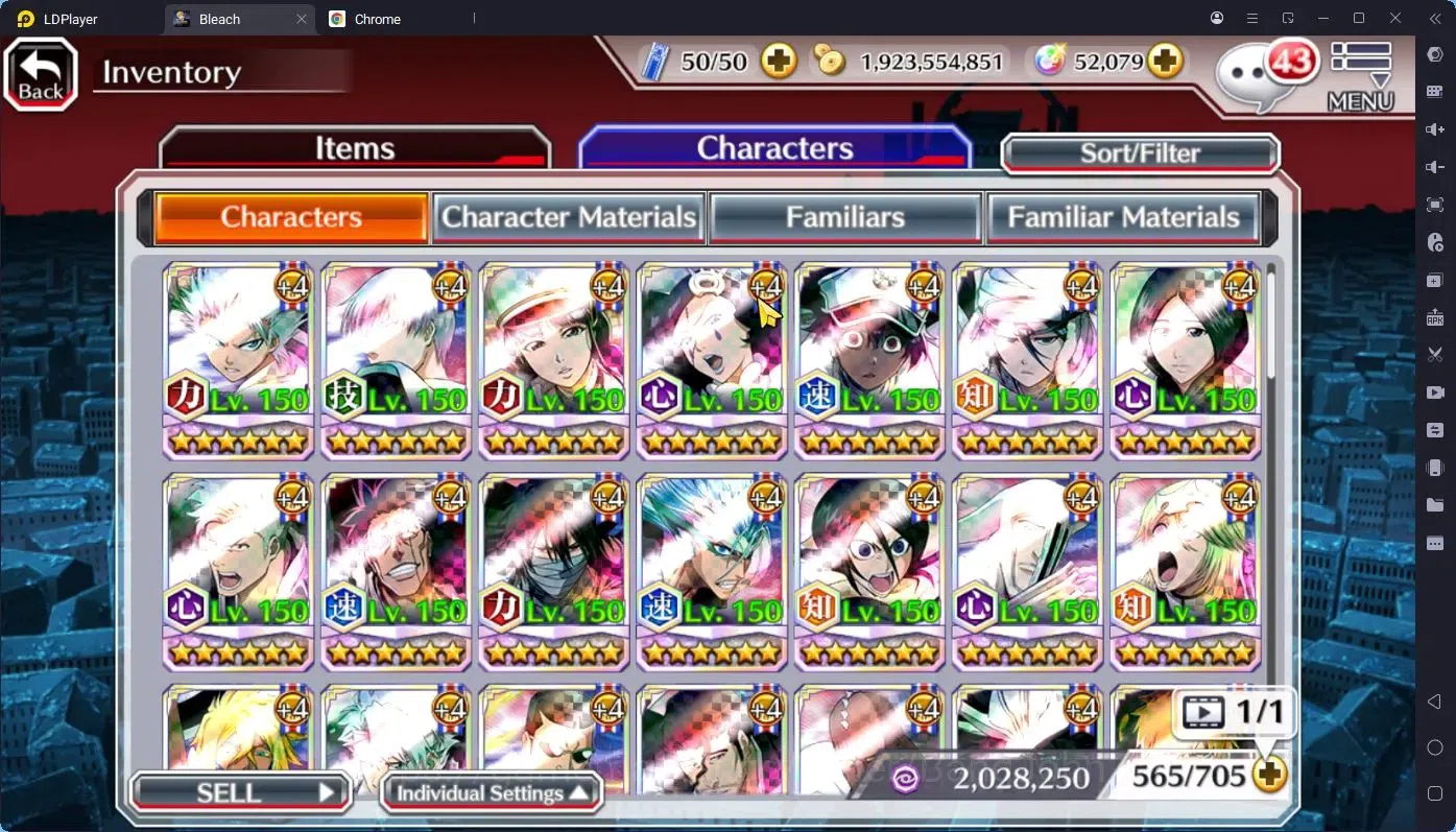 Bleach: Brave Souls Accounts High-End GLOBAL |52K 13