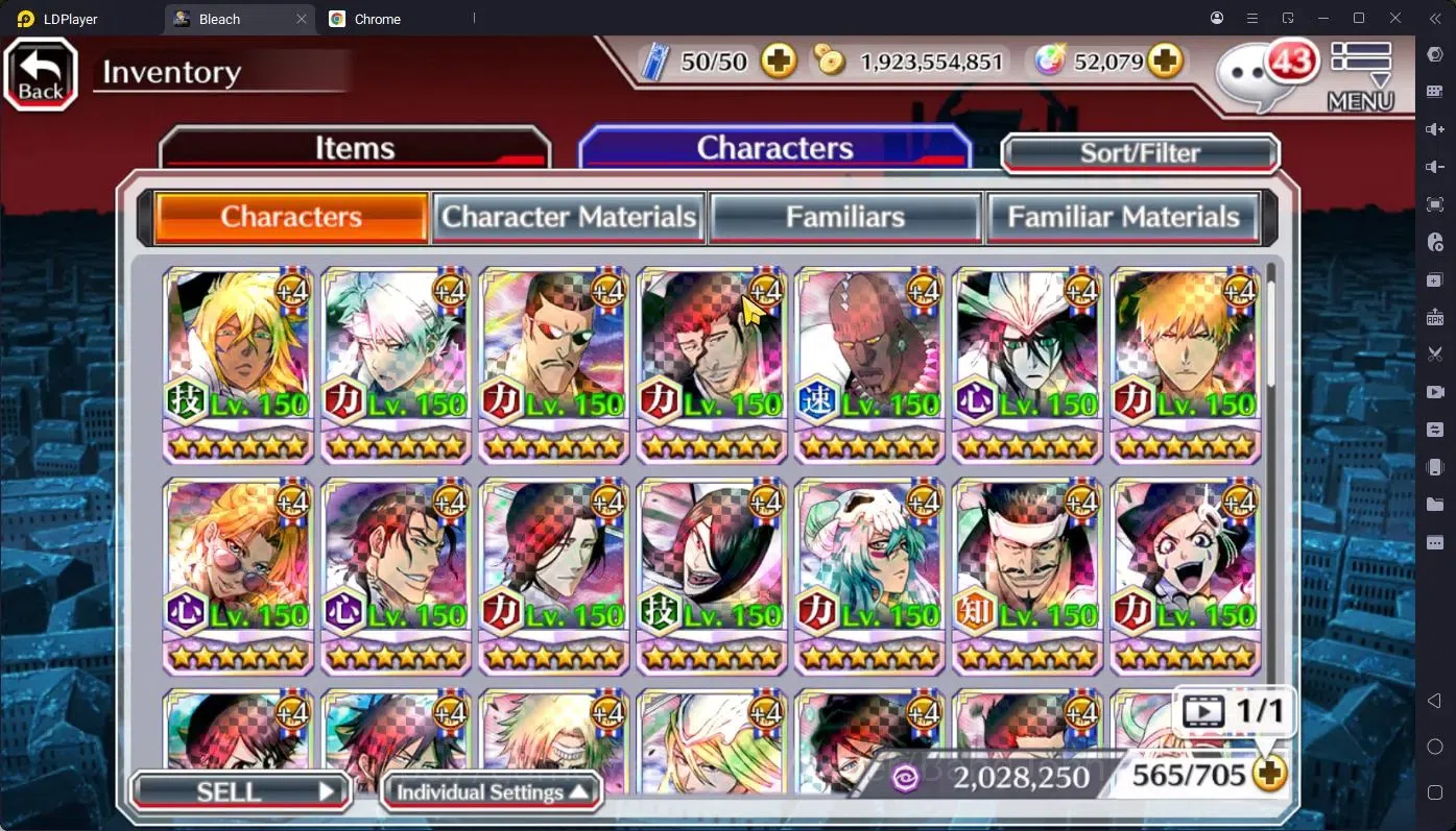Bleach: Brave Souls Accounts High-End GLOBAL |52K 14