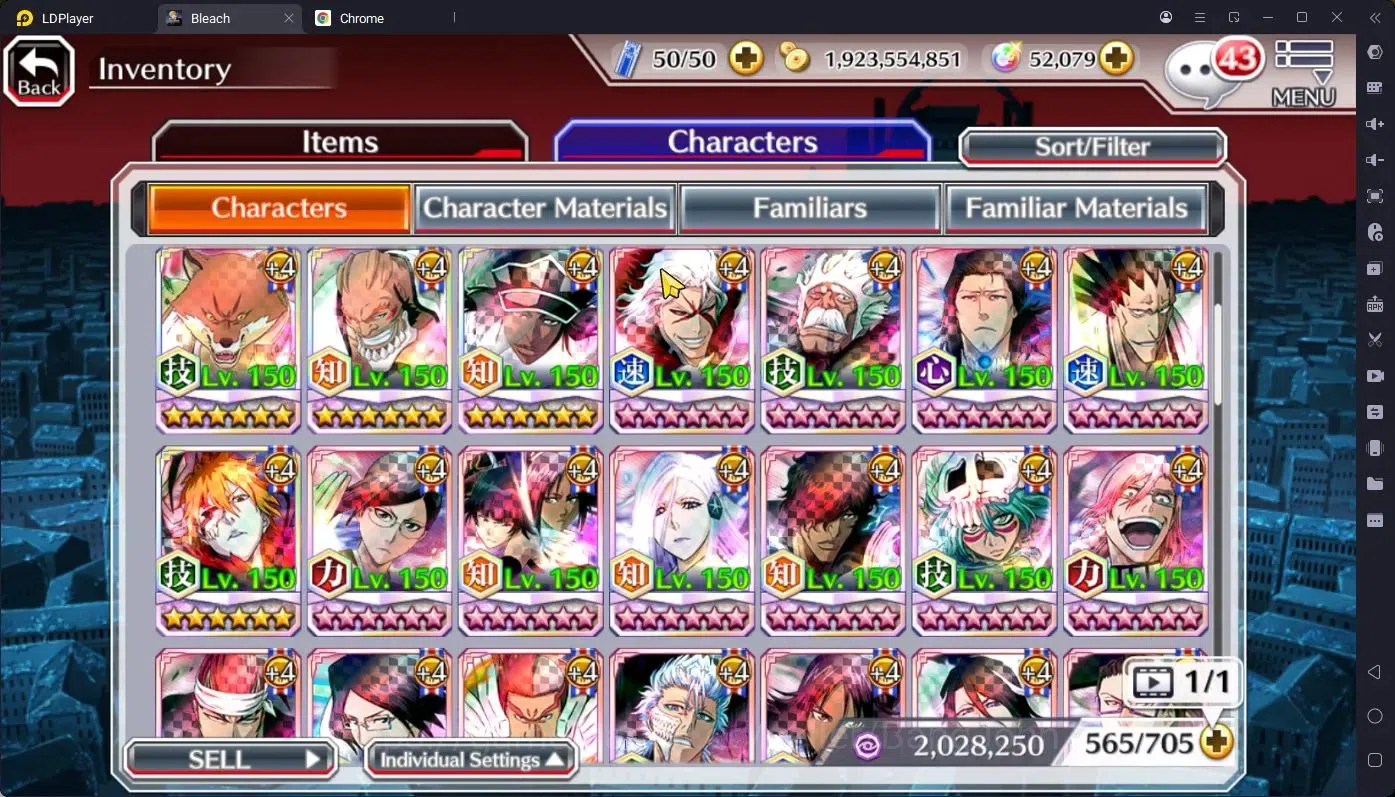 Bleach: Brave Souls Accounts High-End GLOBAL |52K 18