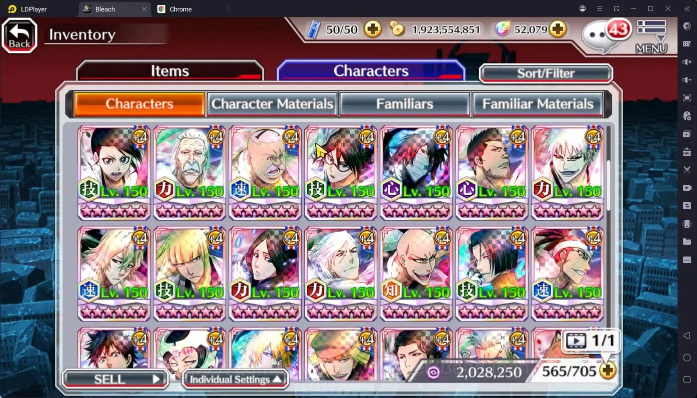 Bleach: Brave Souls Accounts High-End GLOBAL |52K 20