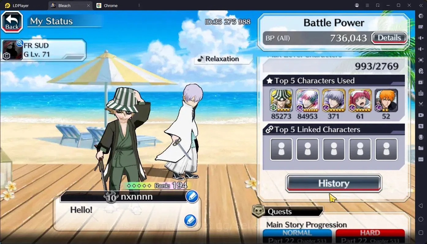 Bleach: Brave Souls Accounts High-End GLOBAL |52K 3