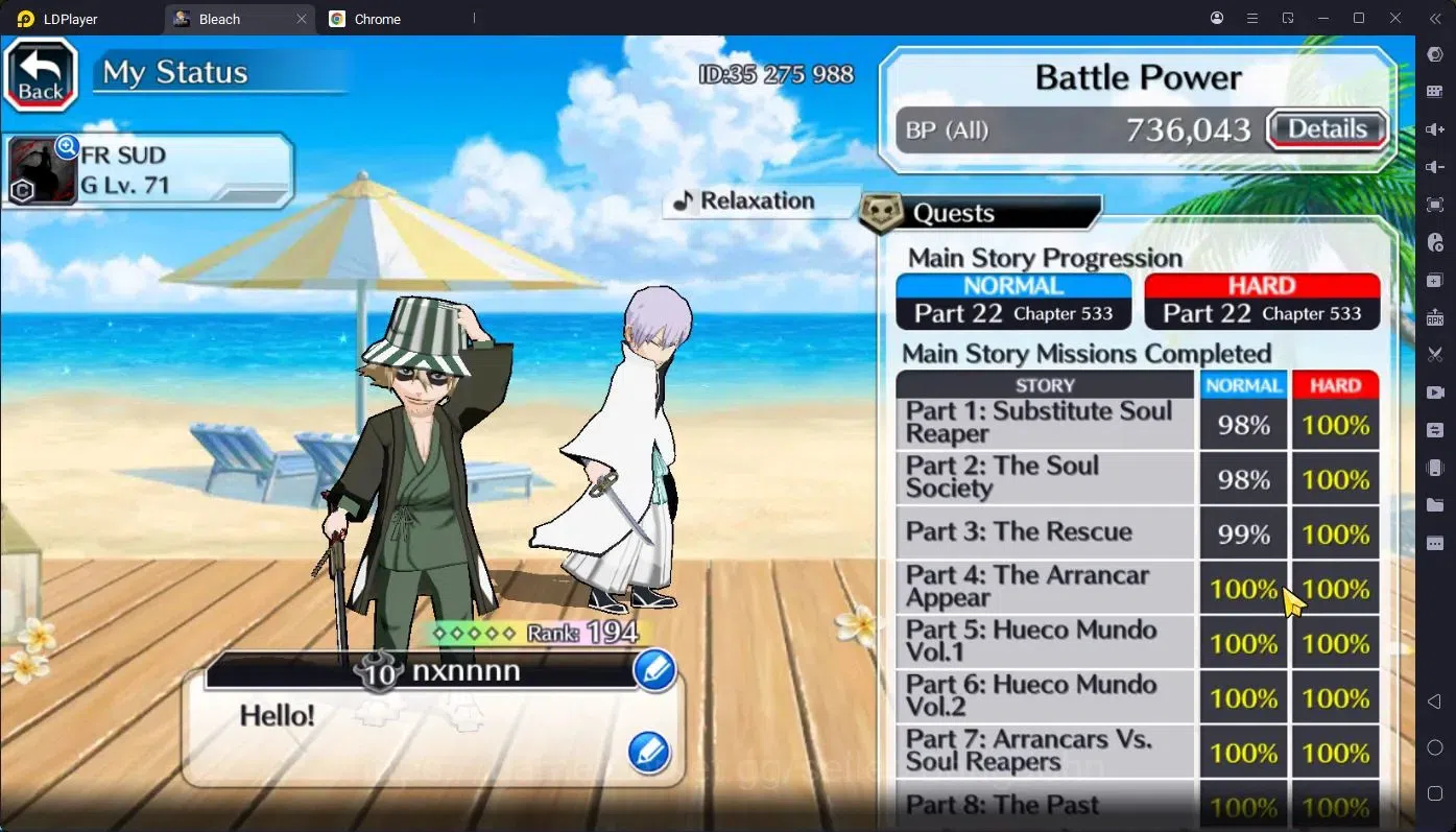 Bleach: Brave Souls Accounts High-End GLOBAL |52K 4