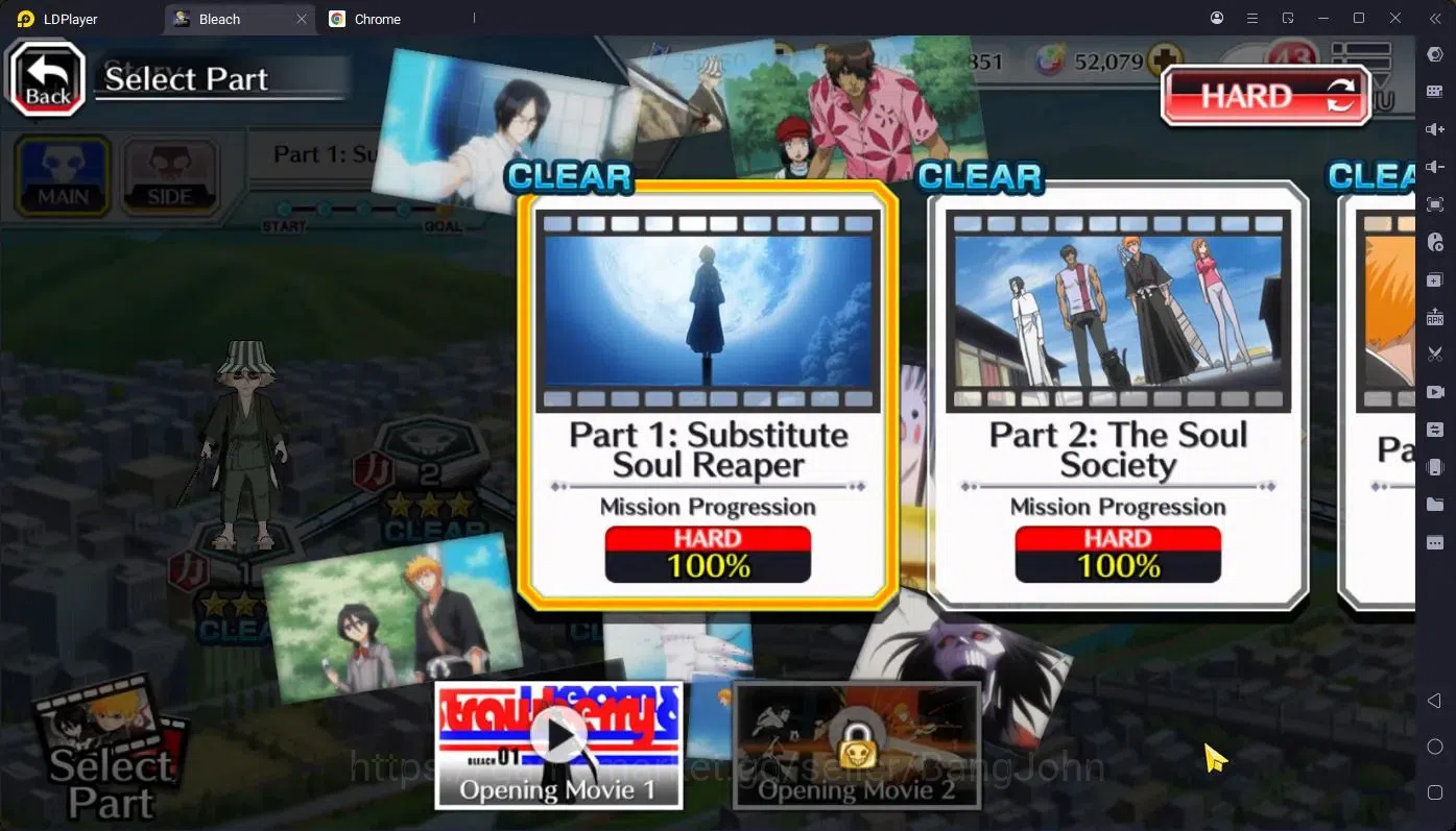 Bleach: Brave Souls Accounts High-End GLOBAL |52K 7