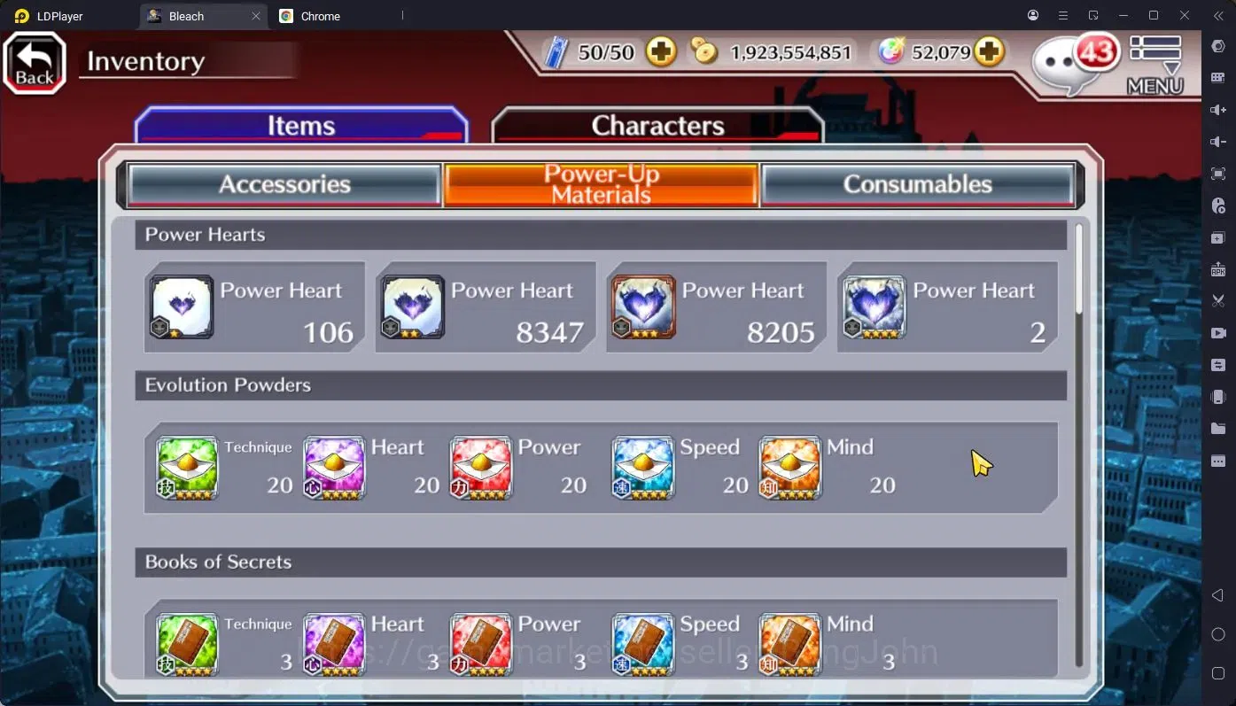 Bleach: Brave Souls Accounts High-End GLOBAL |52K 9