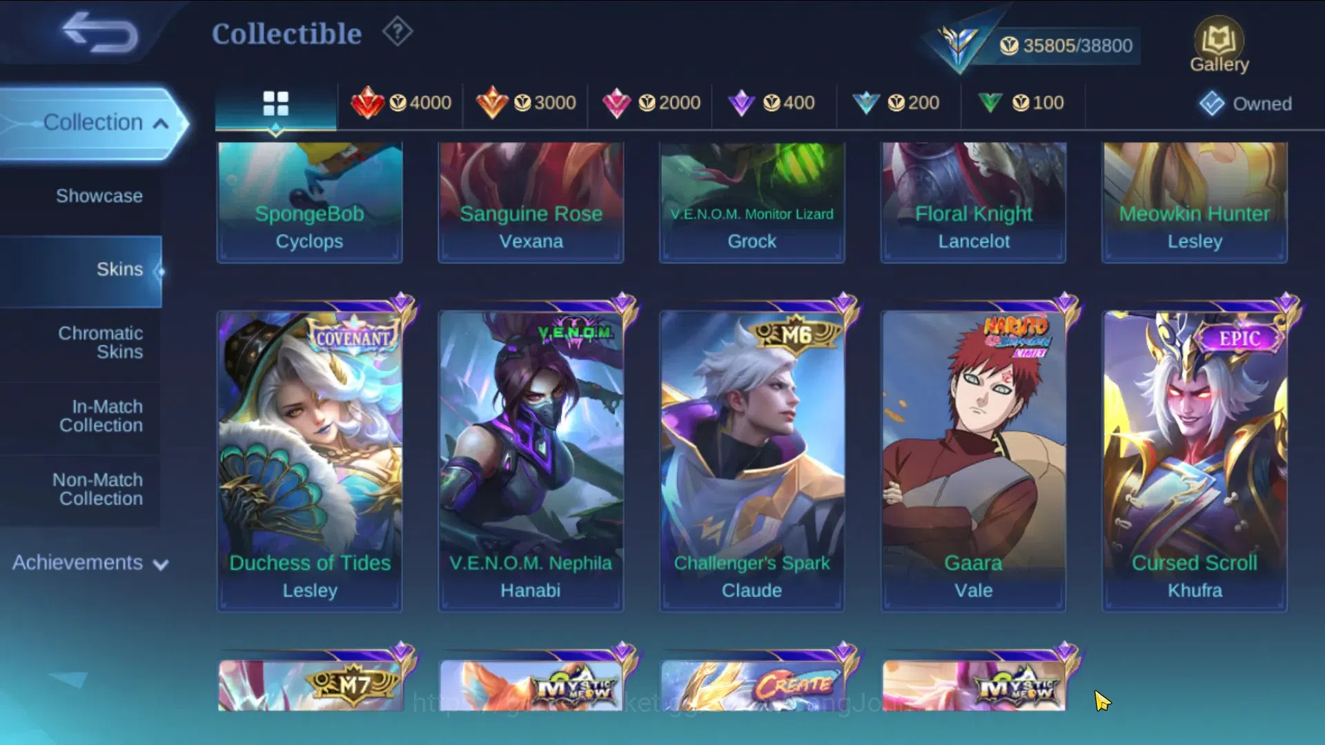 Mobile Legends: Bang Bang Accounts Global Hero 80, Skin 146, Ex Immo | Luckybox Alpha image 10