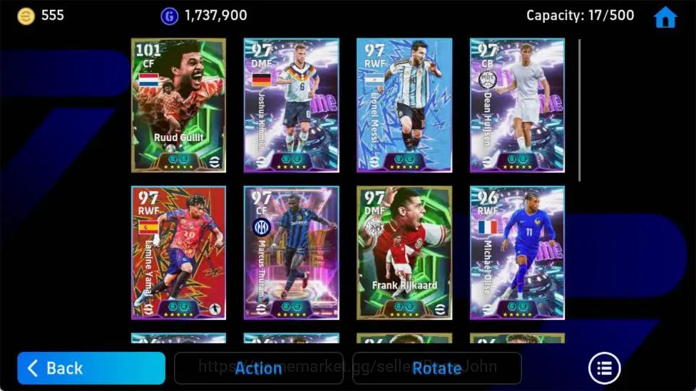 eFootball Accounts Android|PW 3165|Marcus Thuram ShowT,Ruud Gullit Ep image 3