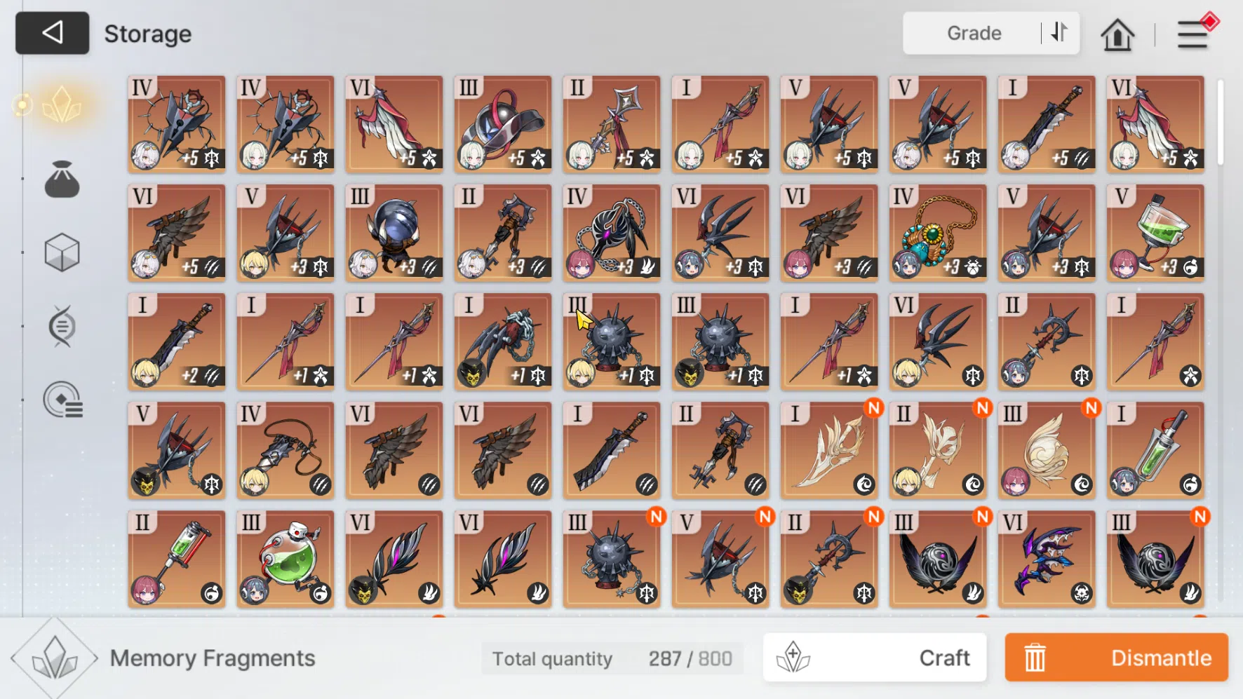 Chaos Zero Nightmare Accounts ASIA | Lv 55 | 10 Limit, Heidemarie EM 4, Nine, Ti image 6