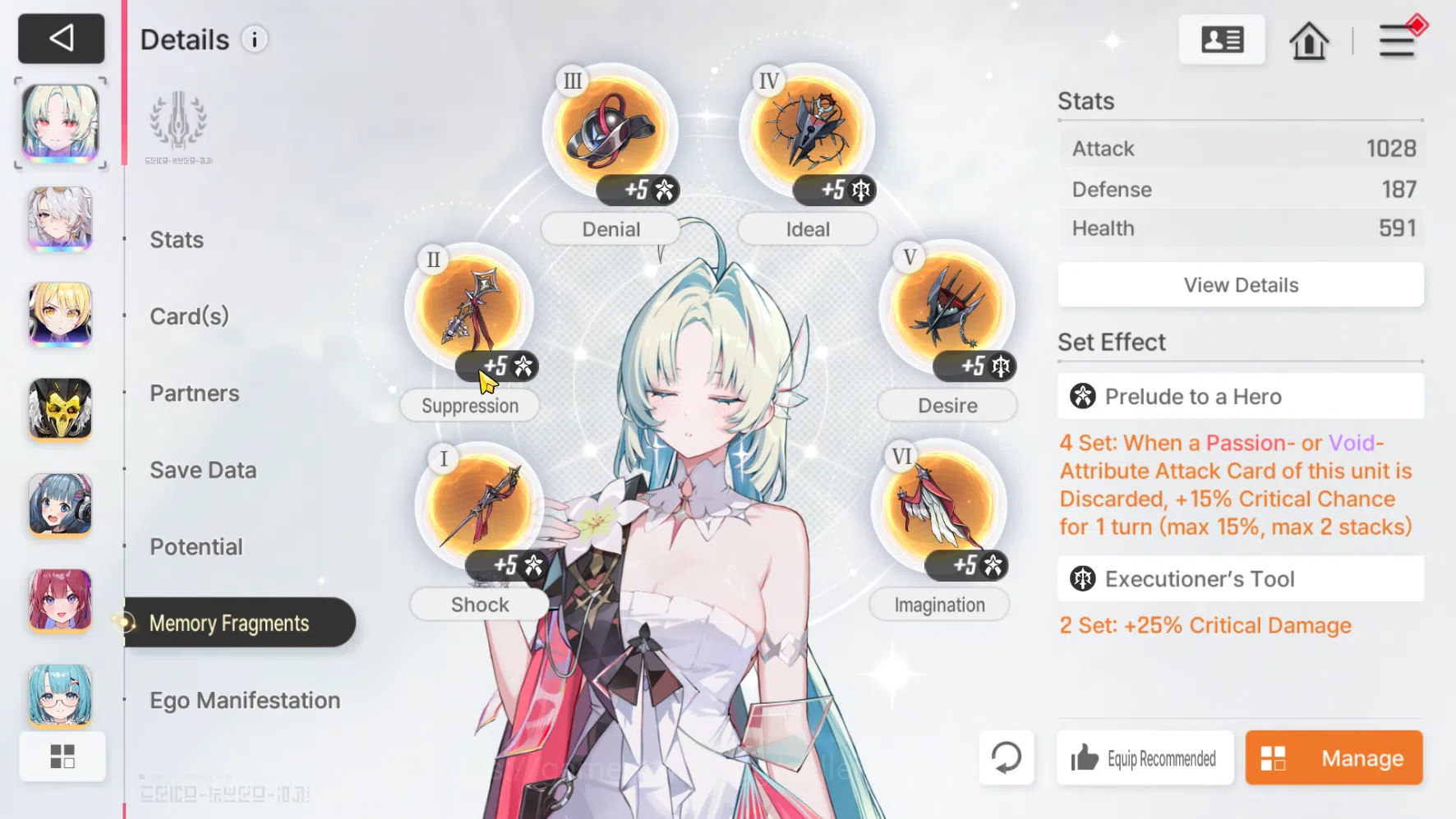 Chaos Zero Nightmare Accounts ASIA | Lv 55 | 10 Limit, Heidemarie EM 4, Nine, Ti image 8