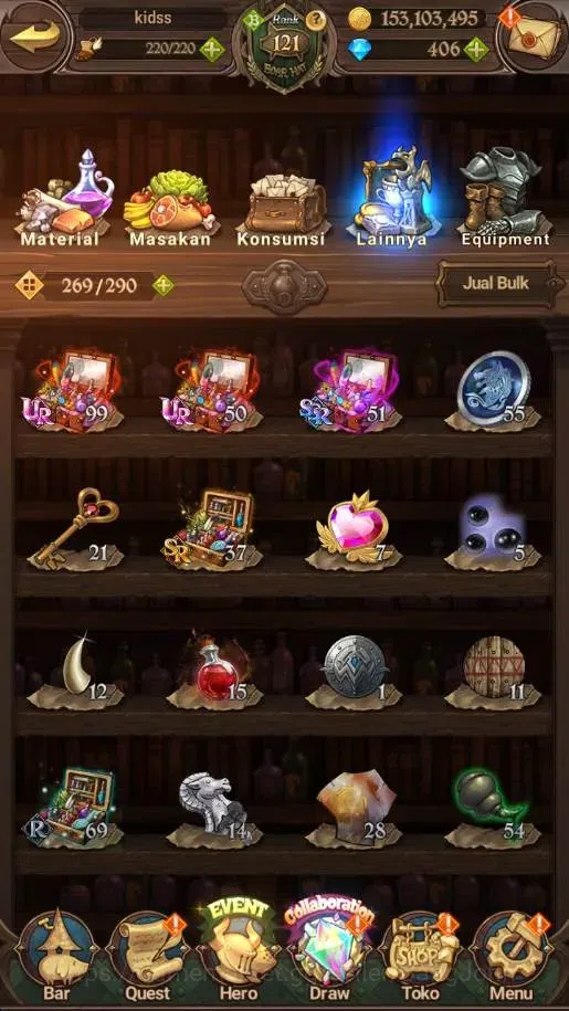 The Seven Deadly Sins: Grand Cross Accounts Endgame Asia | 7.7M GP |4 LR+13 UR|LR Mesis 1/6,RO Masness 4/6|UR Menor 1/6,ODK 13