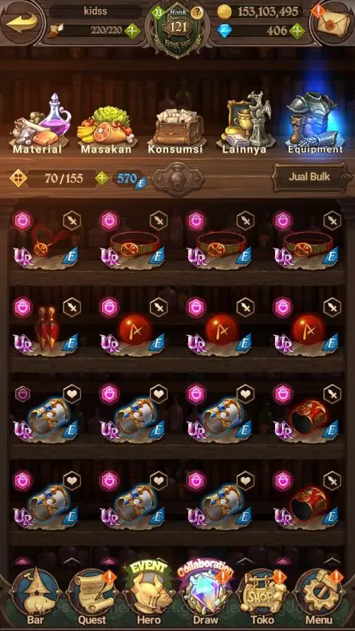 The Seven Deadly Sins: Grand Cross Accounts Endgame Asia | 7.7M GP |4 LR+13 UR|LR Mesis 1/6,RO Masness 4/6|UR Menor 1/6,ODK 14