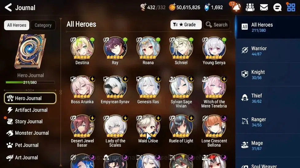 Epic Seven Accounts GLOBAL Unverif|NewEra|17 ML(LOTScales,RoLight,Hars image 11