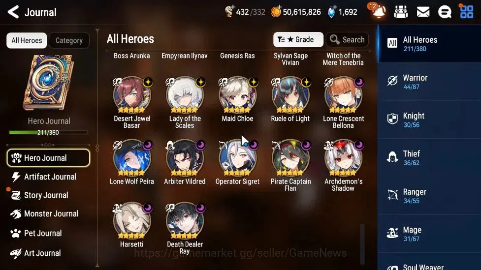 Epic Seven Accounts GLOBAL Unverif|NewEra|17 ML(LOTScales,RoLight,Hars image 12
