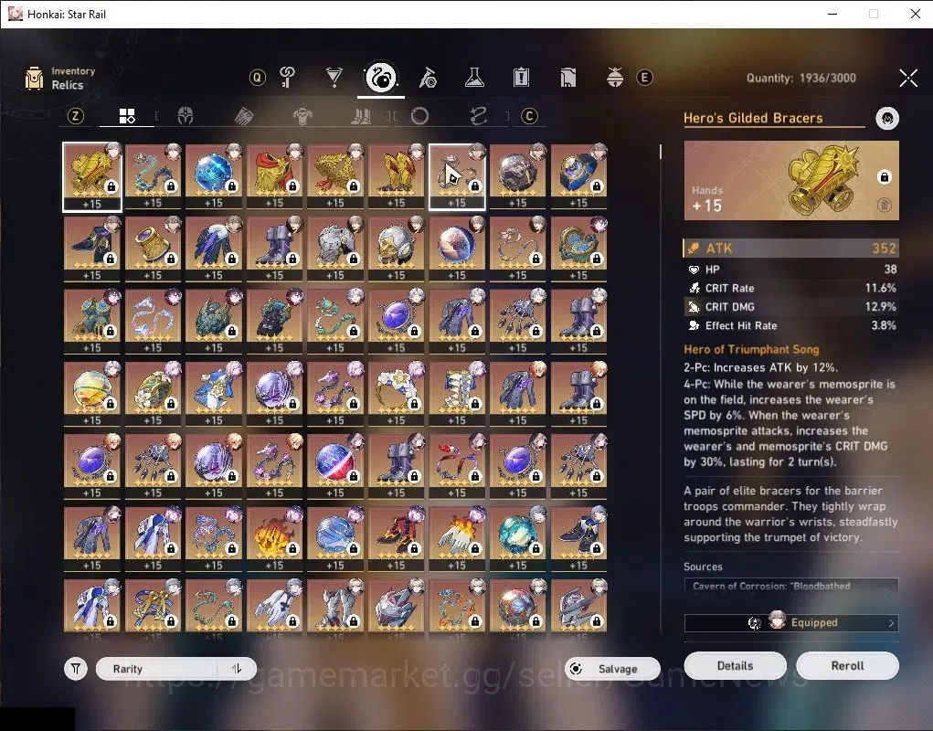 Honkai Star Rail Accounts Asia|TL 70|Free GI|22 Limited|[Acheron,Black Swan] image 10
