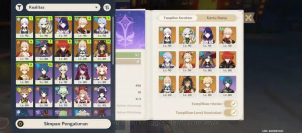 Honkai Star Rail Accounts Asia|TL 70|Free GI|22 Limited|[Acheron,Black Swan] image 16