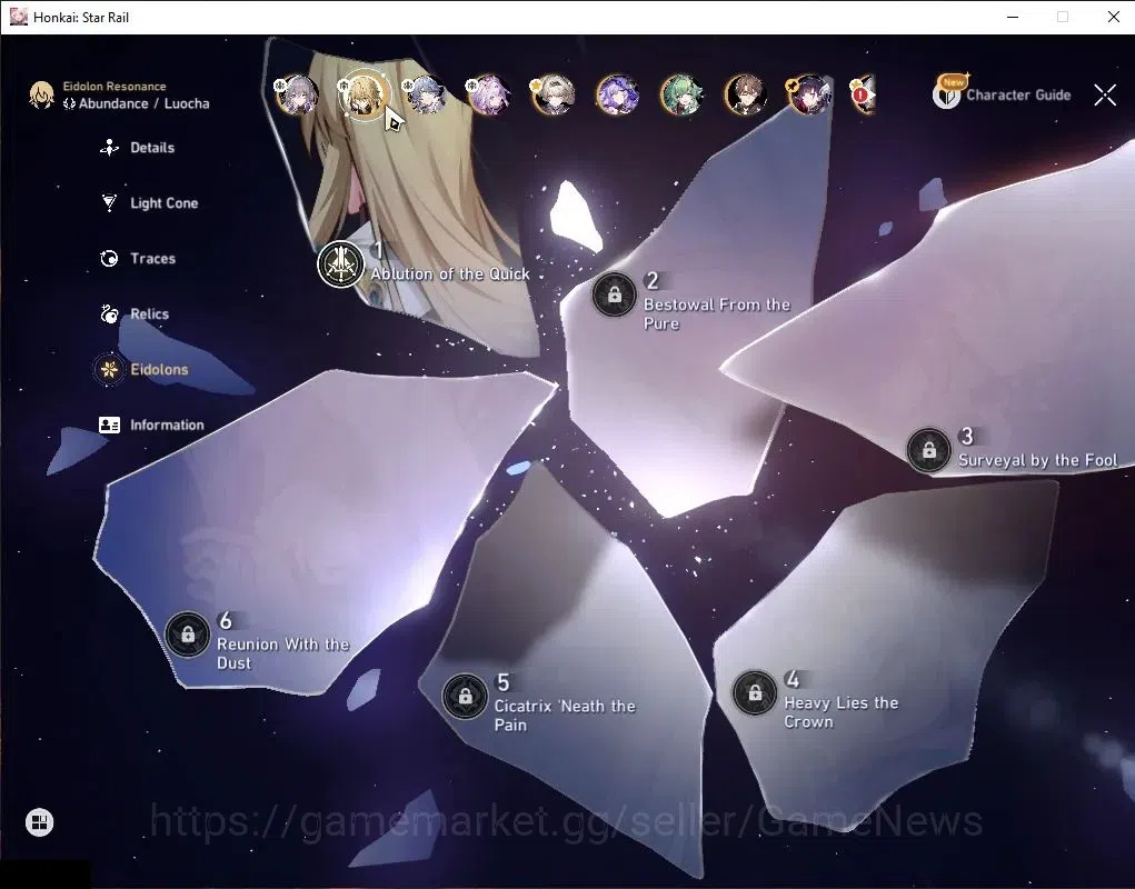 Honkai Star Rail Accounts Asia|TL 70|Free GI|22 Limited|[Acheron,Black Swan] image 5