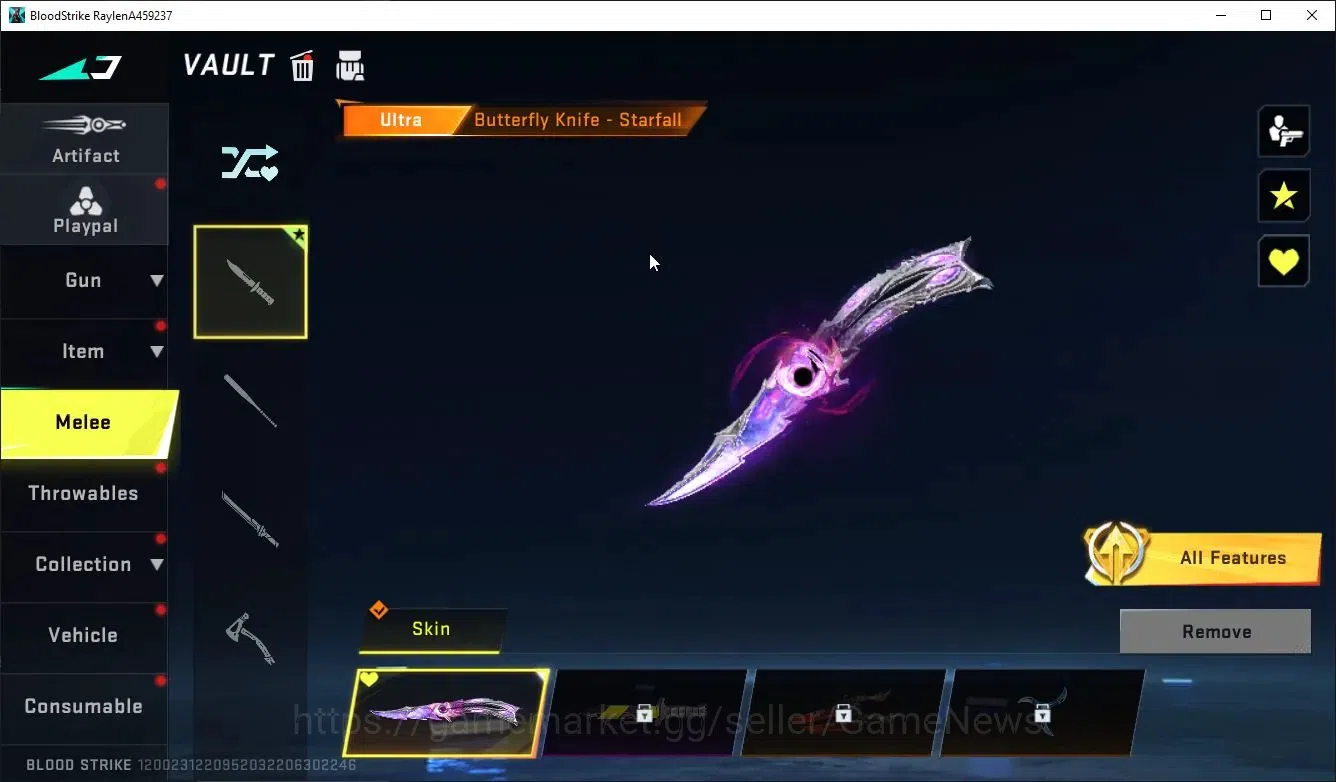 Blood Strike Accounts ASIA|Collab TokRev [MCX,FN2000],7DS QBZ95|2 ULTRA  image 4