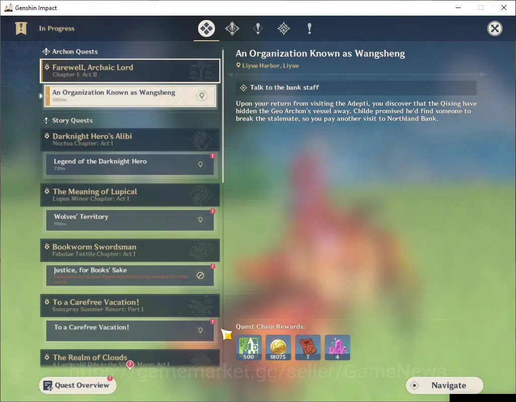 Genshin Impact Accounts ASIA|AR 41|1k Primogem|2 Limited + 2 (*5 Weapon)|M image 16