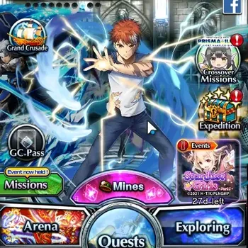 Grand Summoners Accounts End-Game Global|Rank 108|1 Sp Art|18 Ascend 9 TW|(UP Roy,H Inumuta,S Miyu,Shirou,Chloe,Beta,Ilya