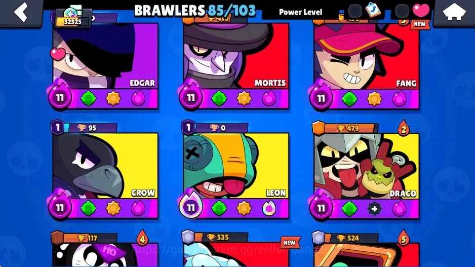 Brawl Stars Accounts Android | 32325 Thropy|85 Brawler|17 Max Hyperchar image 13