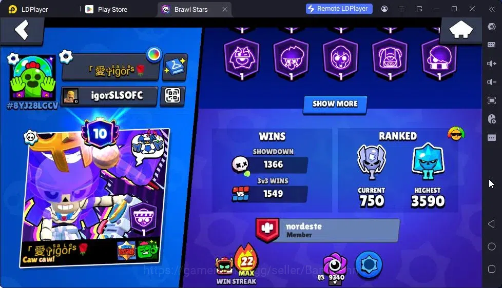 Brawl Stars Accounts Android | 32325 Thropy|85 Brawler|17 Max Hyperchar image 16
