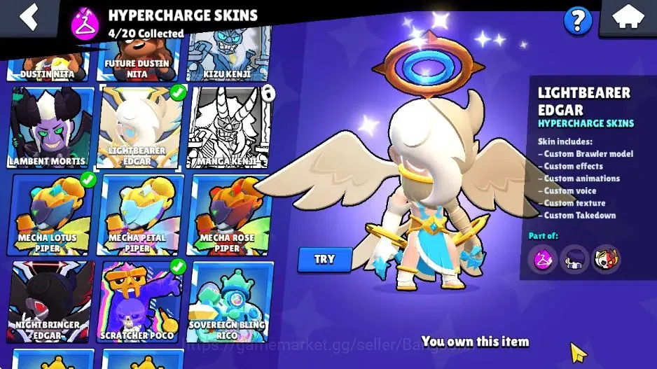 Brawl Stars Accounts Android | 32325 Thropy|85 Brawler|17 Max Hyperchar image 7
