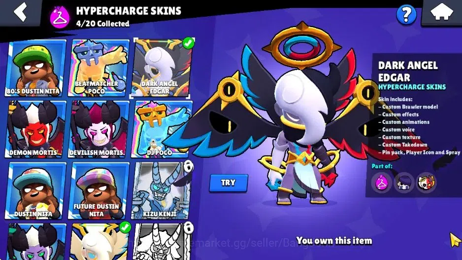 Brawl Stars Accounts Android | 32325 Thropy|85 Brawler|17 Max Hyperchar image 8