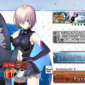 Fate-Grand Order Accounts NA Starter Fuyuki Lvl 1 |2 SSR Servant| ( Oberon, Jack the Ripper ) |33 Golden Apple|Birthday