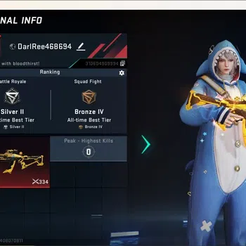 Blood Strike Accounts Collab Skin ASIA|Eternal Collab KAG-6 - Comandante [Enzo]|Ultra Melee The Iron|1 Legendary Gun|1 Epic