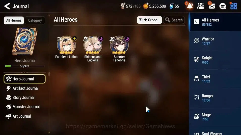 Epic Seven Accounts GLOBAL Unverif|New Era|3 ML (Rhiana&Luciel,Spec Te image 6