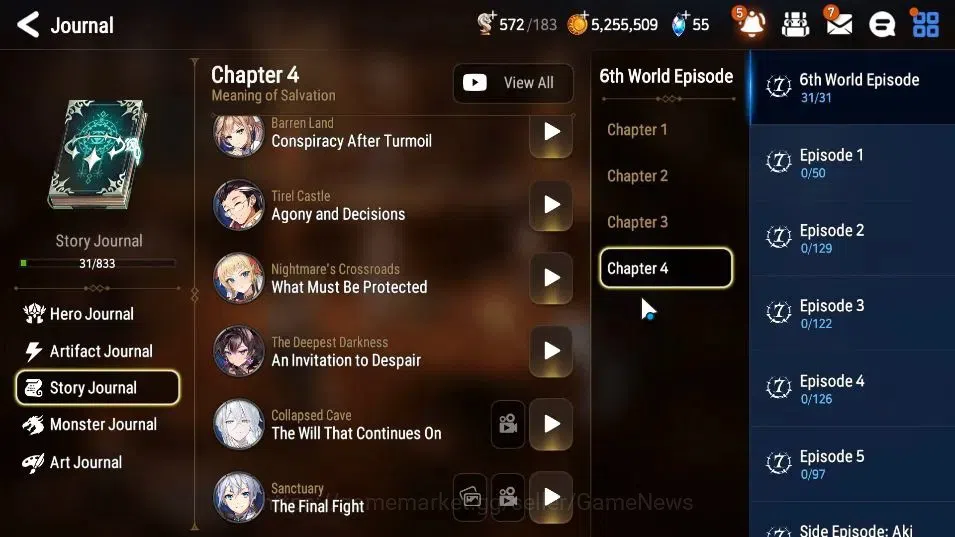 Epic Seven Accounts GLOBAL Unverif|New Era|3 ML (Rhiana&Luciel,Spec Te image 9