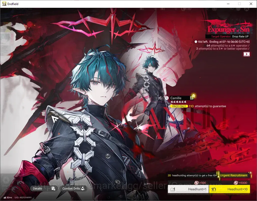 Arknights: Endfield Accounts ASIA|Lv 2|2 SSR (1 Limited) + 2 (*6 Weapon)|Mi Fu| image 11