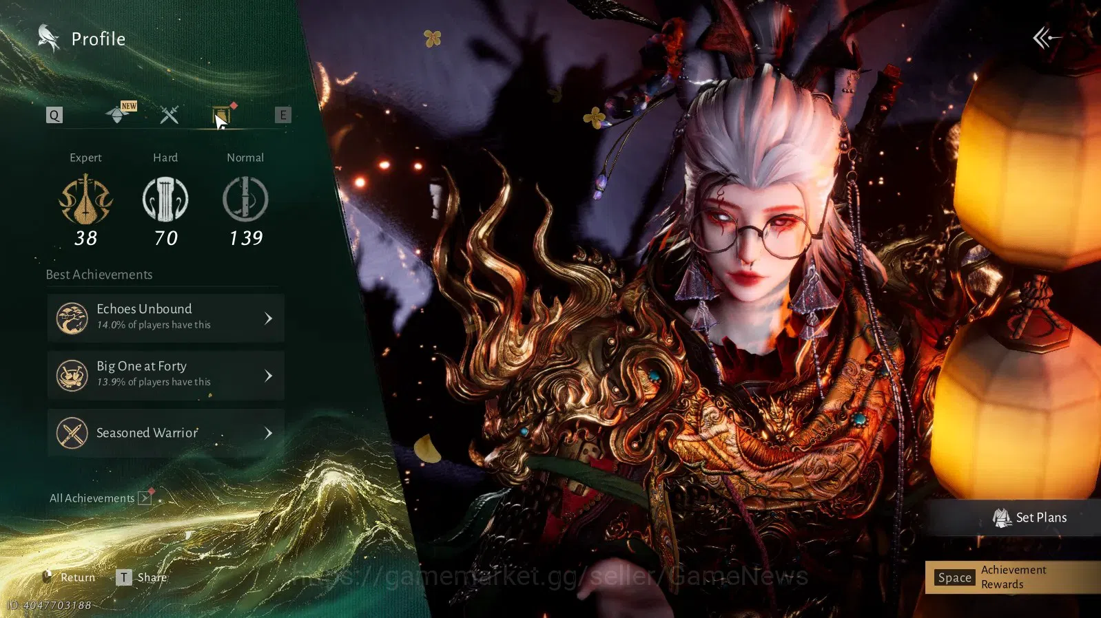 Where Winds Meet Accounts GLOBAL|Lv 95|30K GS|4 HC Used|Abyys Conqueror|Nine image 2