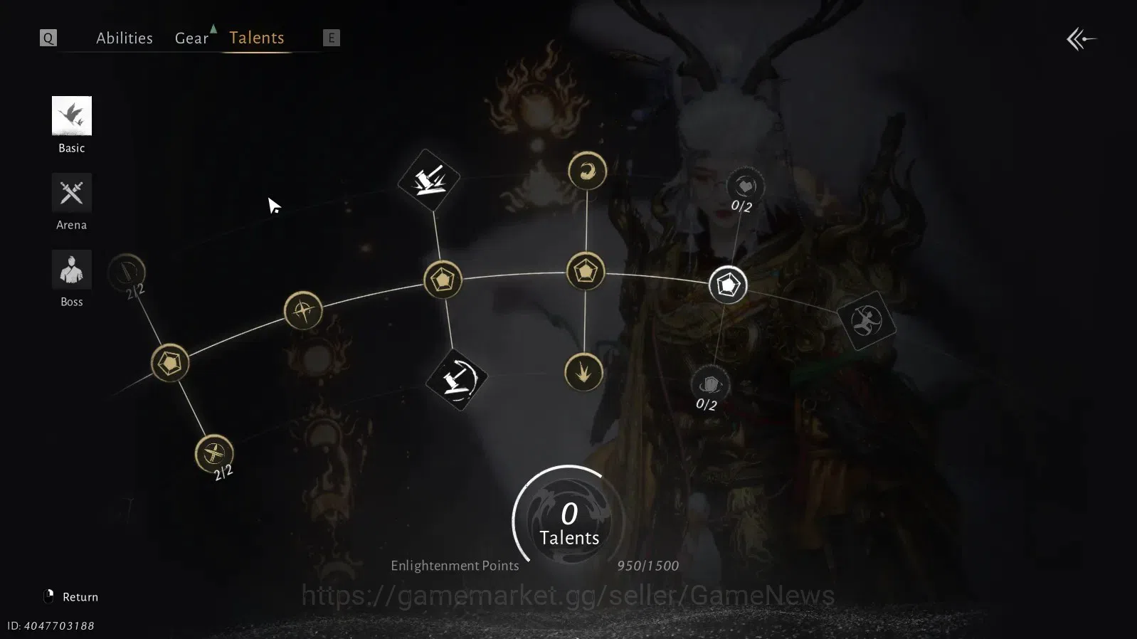 Where Winds Meet Accounts GLOBAL|Lv 95|30K GS|4 HC Used|Abyys Conqueror|Nine image 5