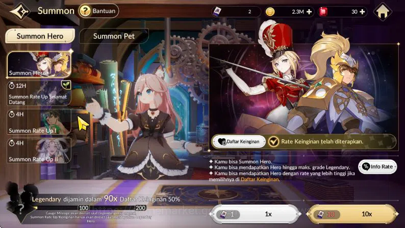 Seven Knights Re:Birth Accounts [Re:BIRTH] SEA|5 Legendary|3 SPECIAL|Teo,Ace,Rache image 7