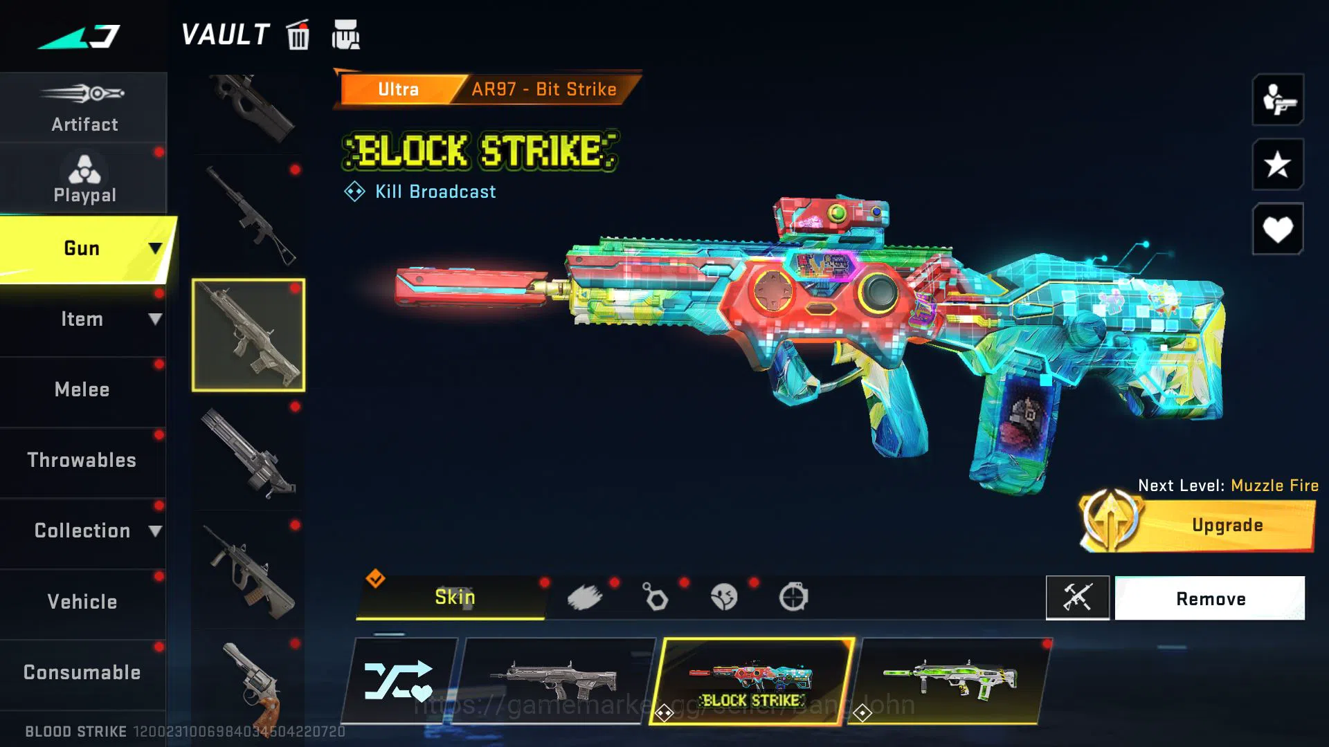 Blood Strike Accounts [ASIA] Lvl 50 | Gold | Eternal Lv2 AK47-Overload | image 10