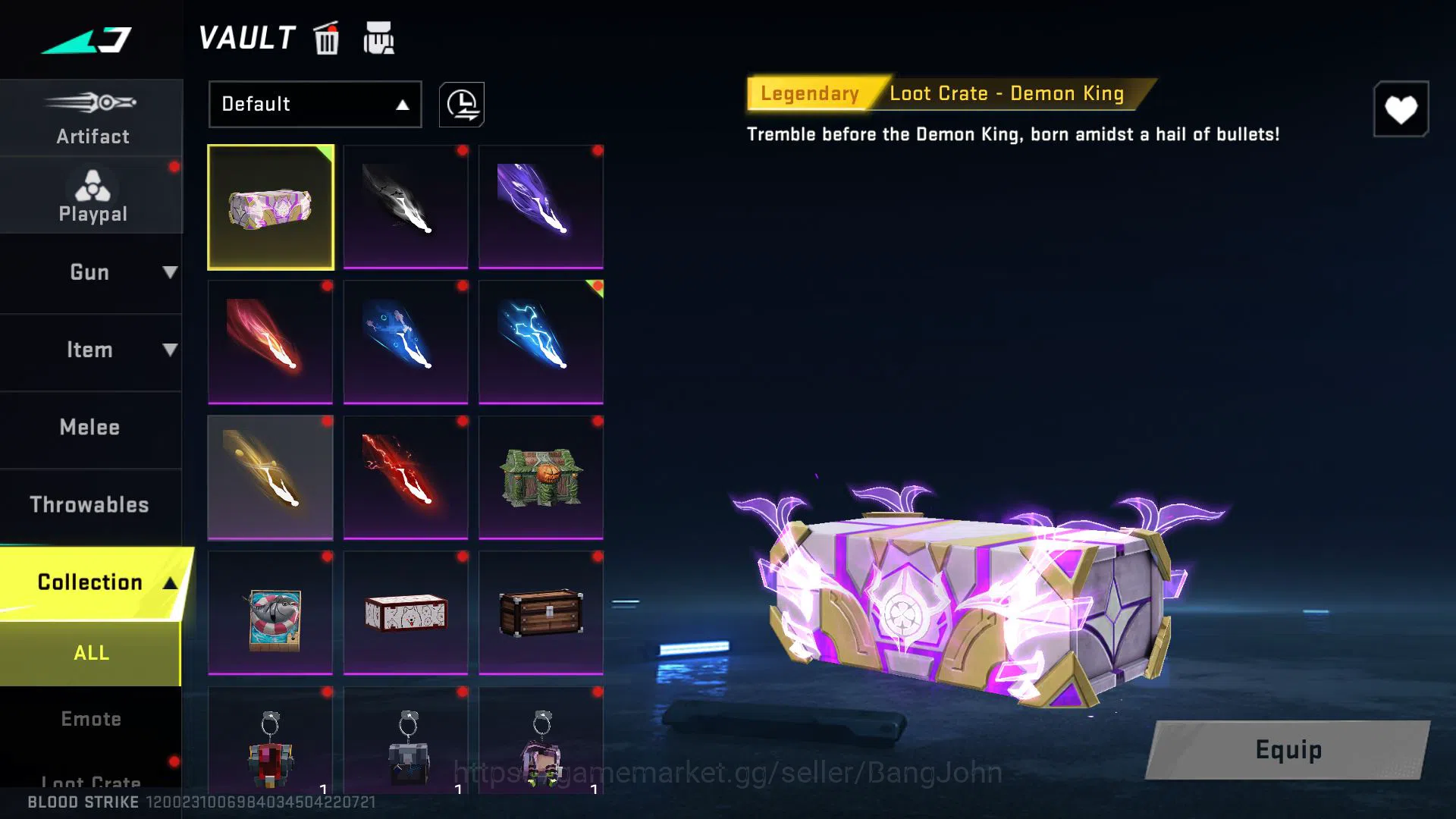 Blood Strike Accounts [ASIA] Lvl 50 | Gold | Eternal Lv2 AK47-Overload | image 6