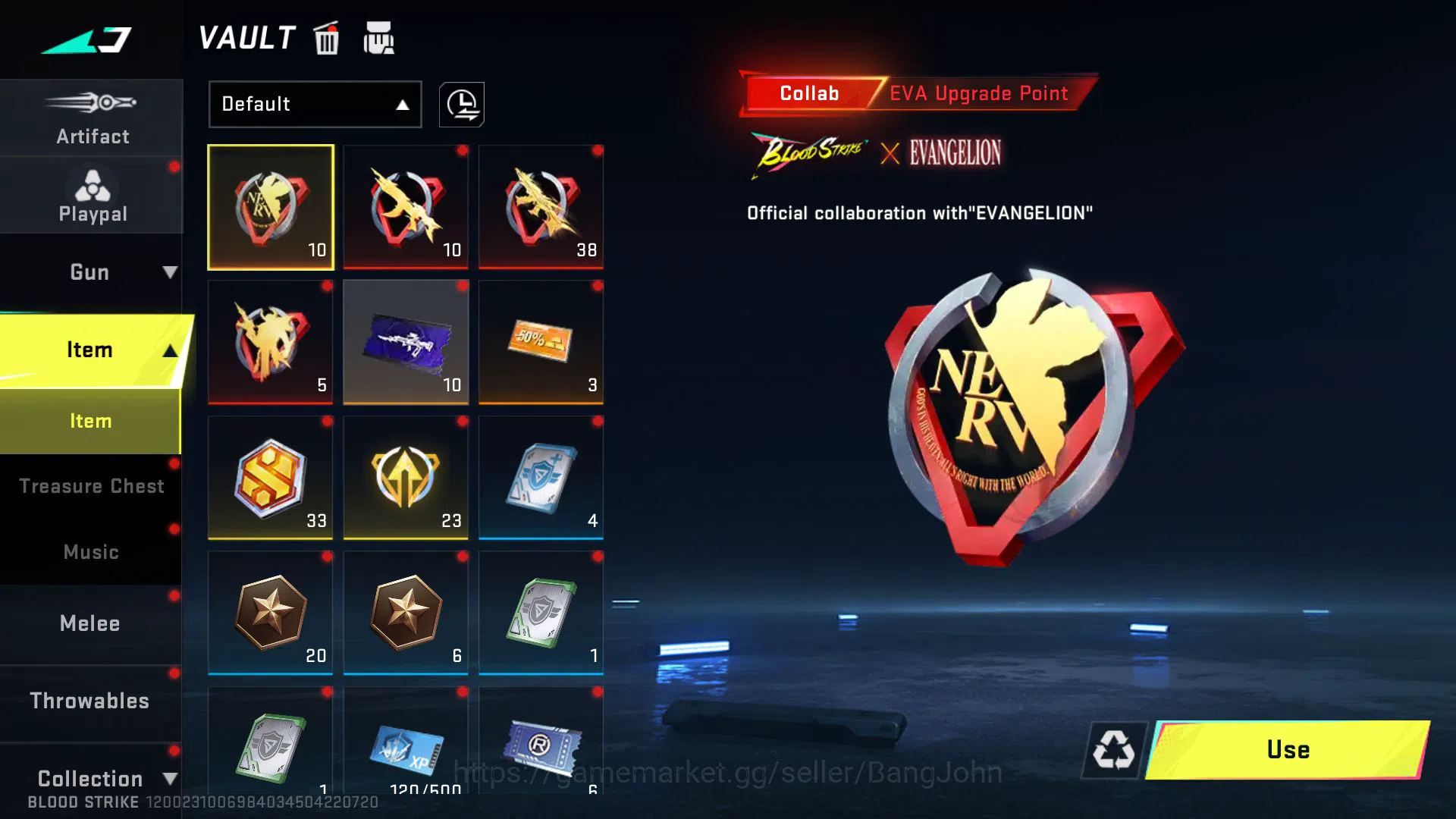 Blood Strike Accounts [ASIA] Lvl 50 | Gold | Eternal Lv2 AK47-Overload | image 9