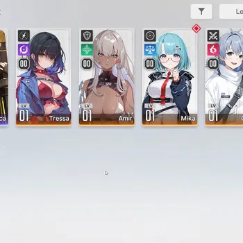 Chaos Zero Nightmare Accounts GLOBAL | Lv05 | 2300 Crystal | Fresh Starter Veronica + 18 Rescue Anchor | Fresh Story | Log