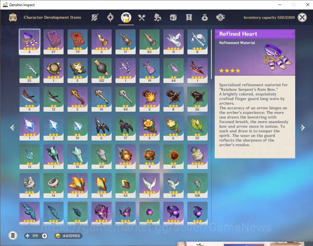 Genshin Impact Accounts ASIA|AR 55|4 Limited +1(*5Weapon)| [Varesa,Durin,F image 6