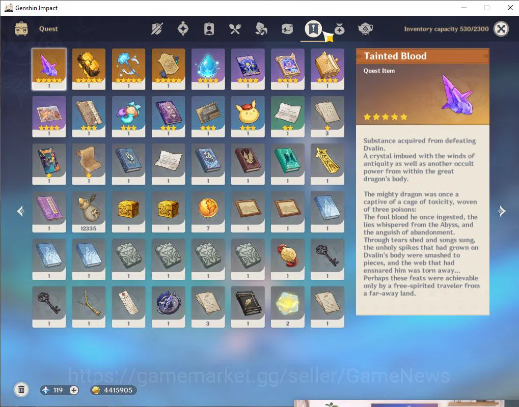 Genshin Impact Accounts ASIA|AR 55|4 Limited +1(*5Weapon)| [Varesa,Durin,F image 9