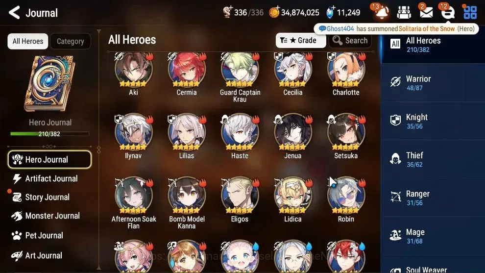 Epic Seven Accounts Global Verif|19 ML(RNL,Salome,HarSeti,GRas,RueleLi image 7