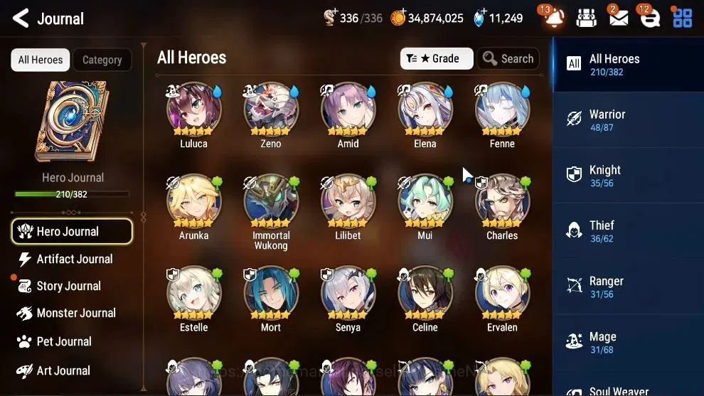 Epic Seven Accounts Global Verif|19 ML(RNL,Salome,HarSeti,GRas,RueleLi image 9