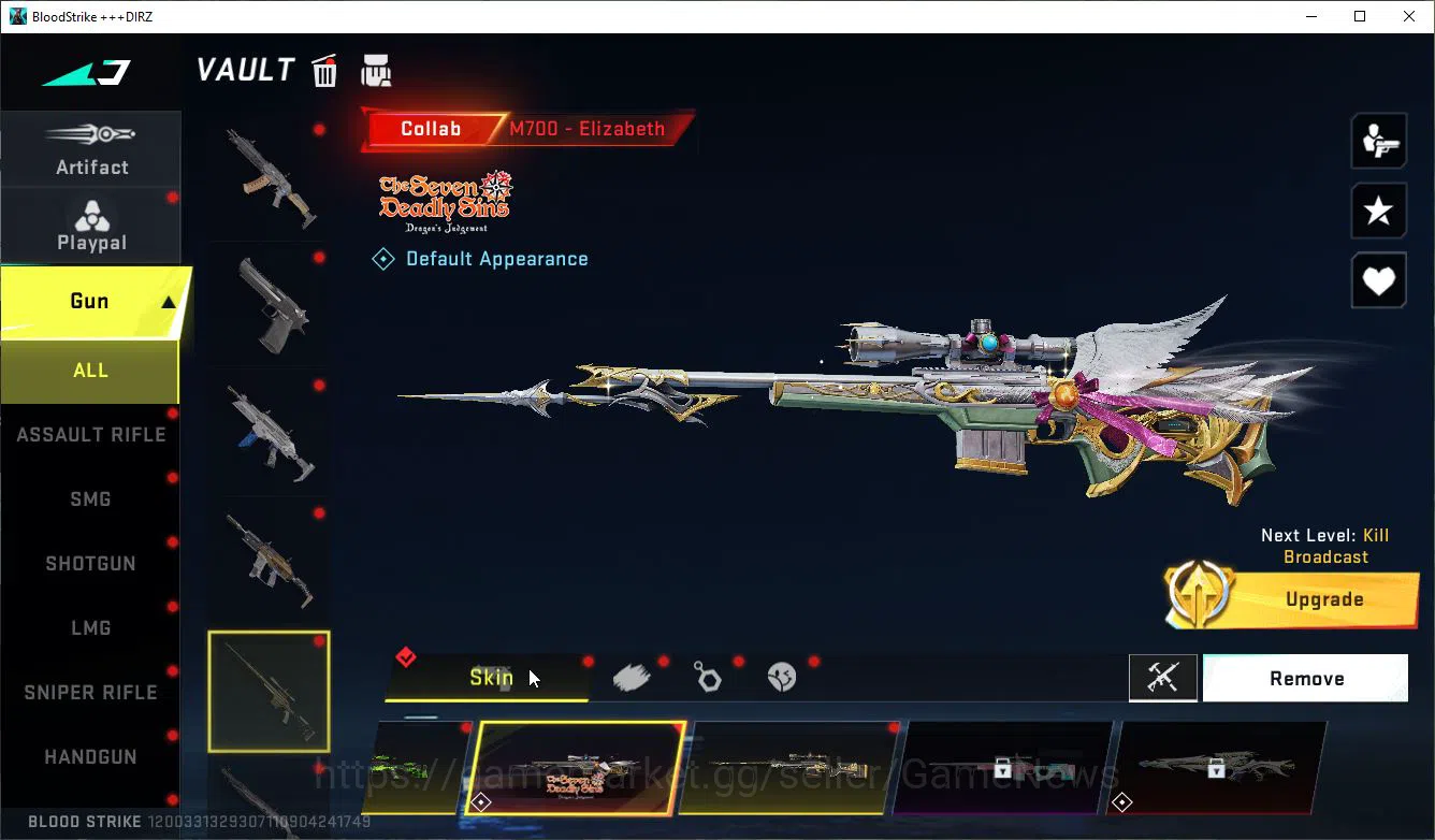 Blood Strike Accounts ASIA|MELE AXE-Crystal+Collab 7DS[M700-Elizabeth,Ka image 12
