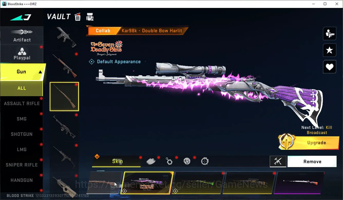 Blood Strike Accounts ASIA|MELE AXE-Crystal+Collab 7DS[M700-Elizabeth,Ka image 14