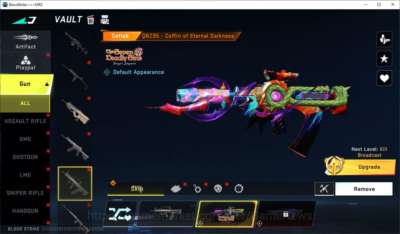 Blood Strike Accounts ASIA|MELE AXE-Crystal+Collab 7DS[M700-Elizabeth,Ka image 15