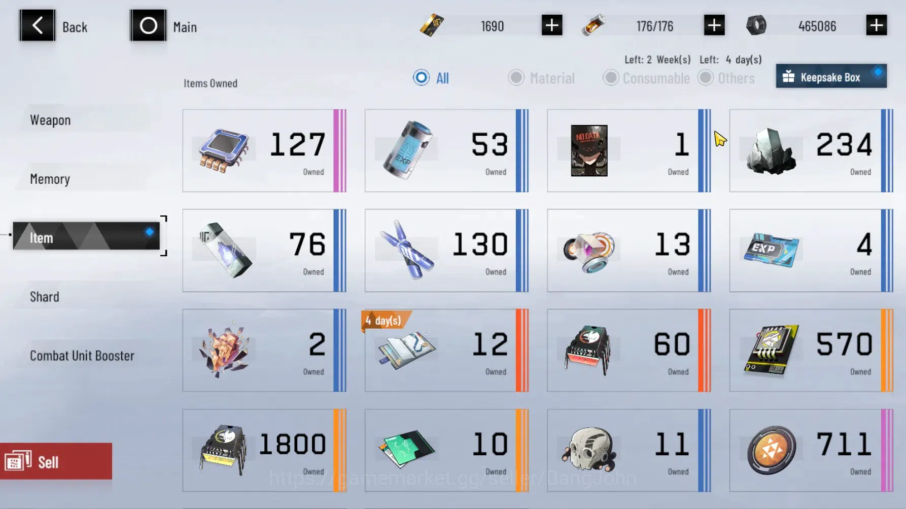 Punishing: Gray Raven Accounts ASIA | Lv.65|(SS Lucia CW Lv 80 ,S Lilith D Lv 80) image 14