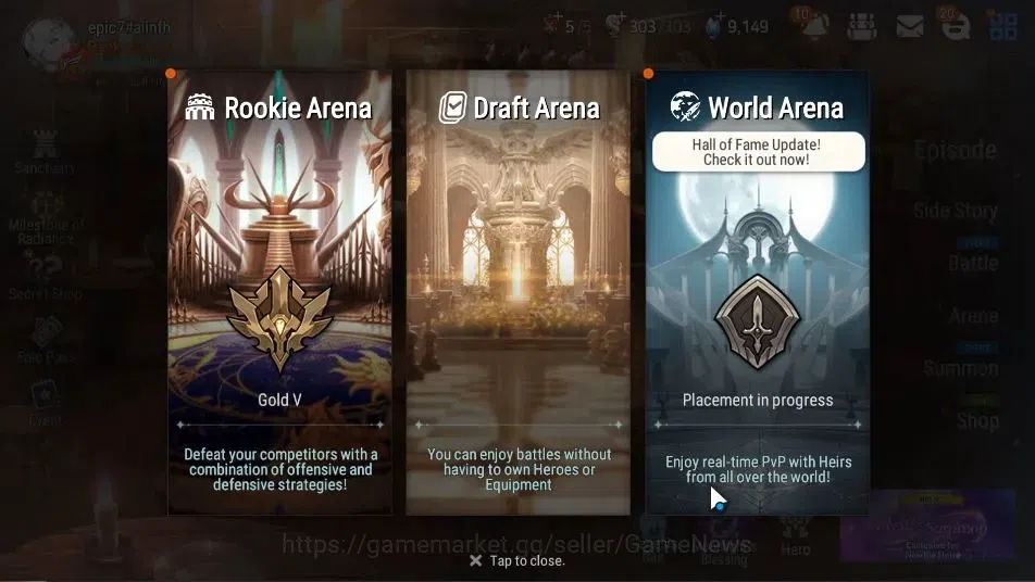 Epic Seven Accounts GLOBAL Unverif|11 ML(Salome,LOTScales,BW Iseria,Em image 18